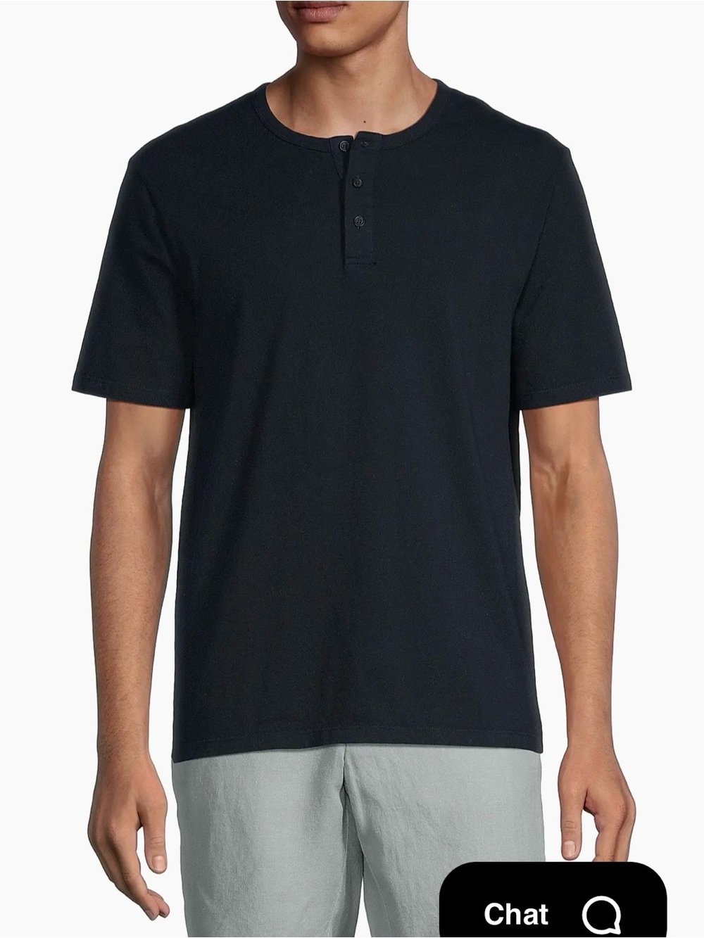 NWOT Vince men’s henley tee, XXL